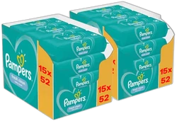 30x Pampers Billendoekjes Fresh Clean | 1560 Stuks